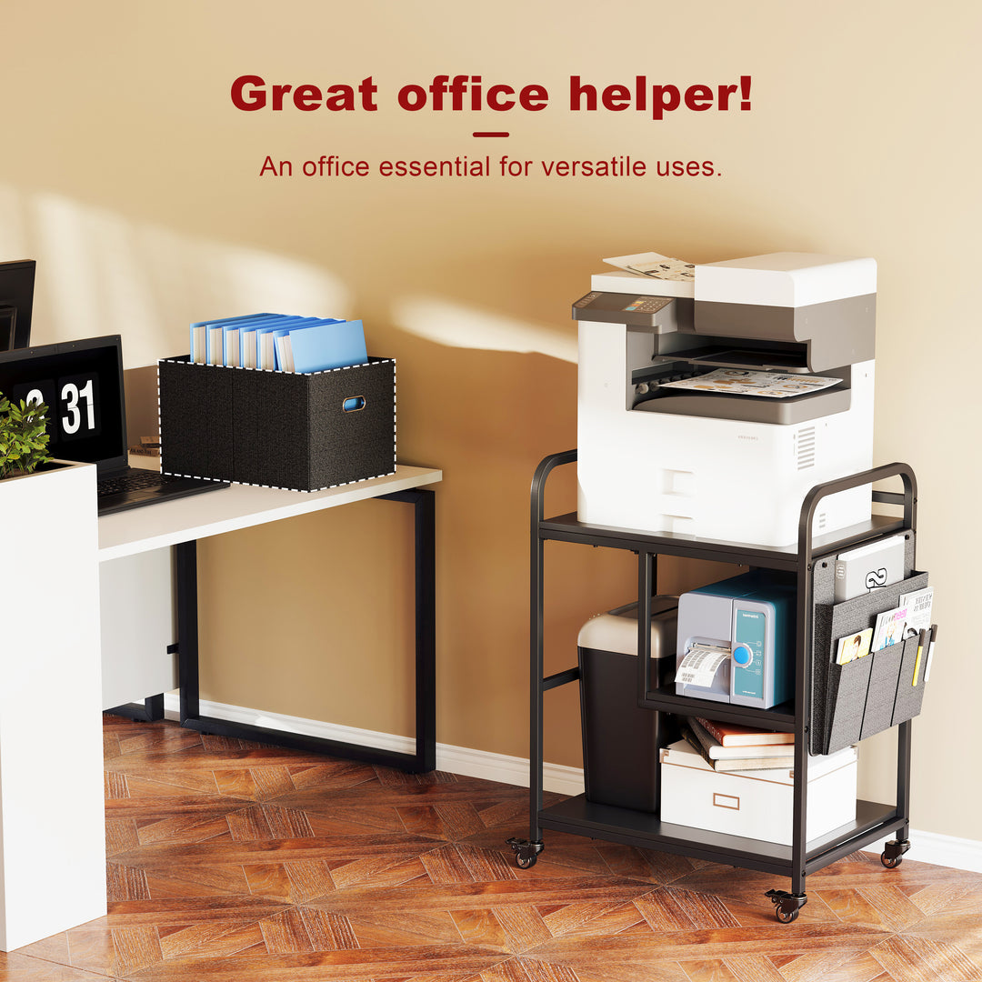 3 Tier Heavy-duty Printer Stand for Home Office