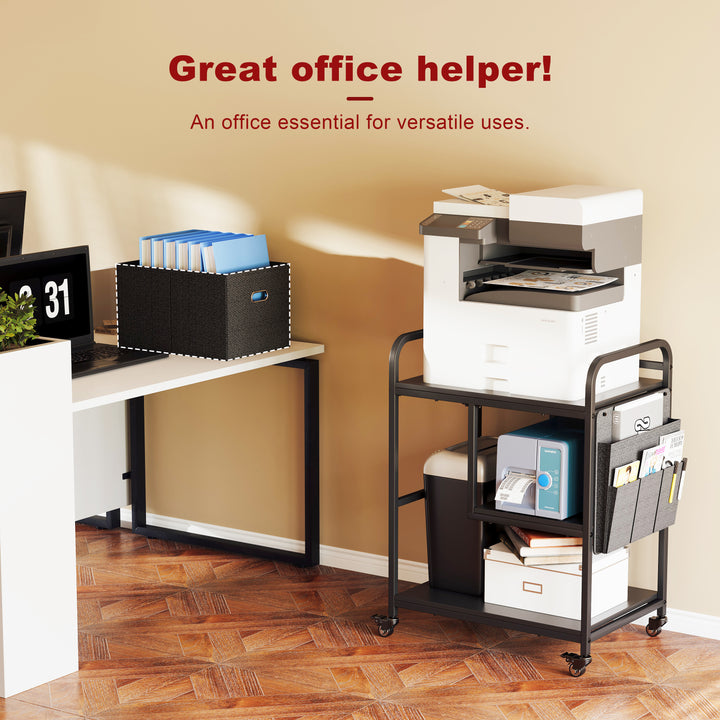 3 Tier Heavy-duty Printer Stand for Home Office