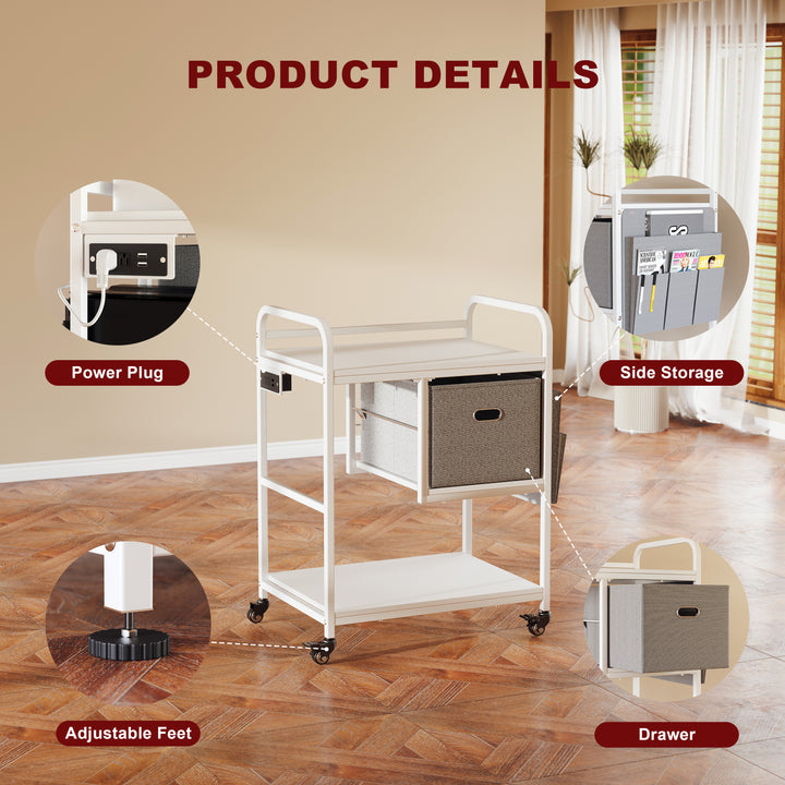 3 Tier Heavy-duty Printer Stand for Home Office