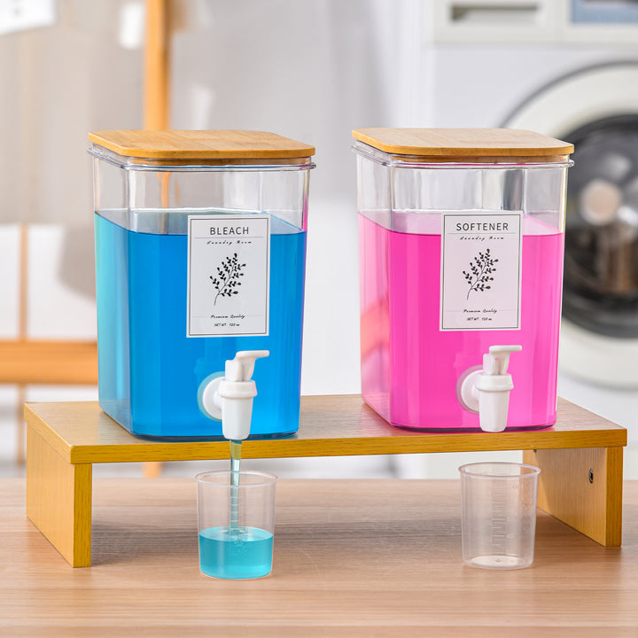 Liquid Laundry Detergent Dispenser Set
