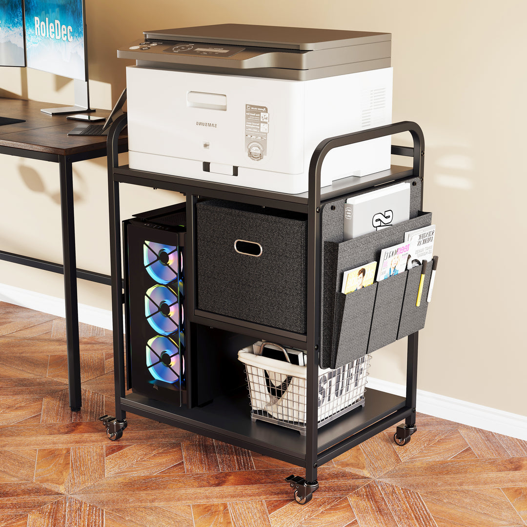 3 Tier Heavy-duty Printer Stand for Home Office
