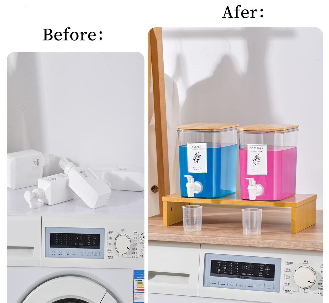 Liquid Laundry Detergent Dispenser Set