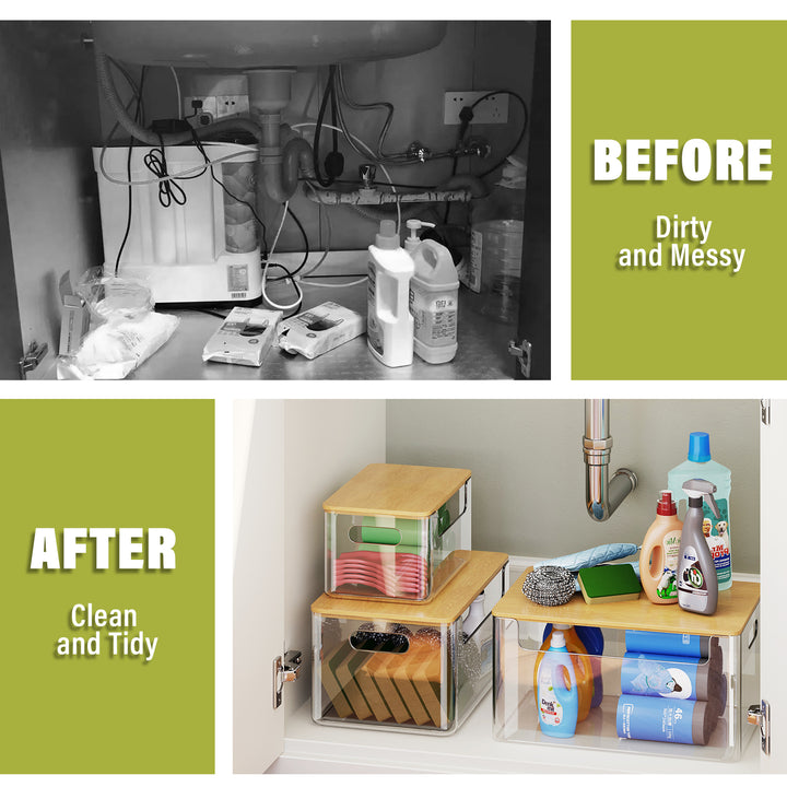 Trash Bag Holder Dispenser with Lid