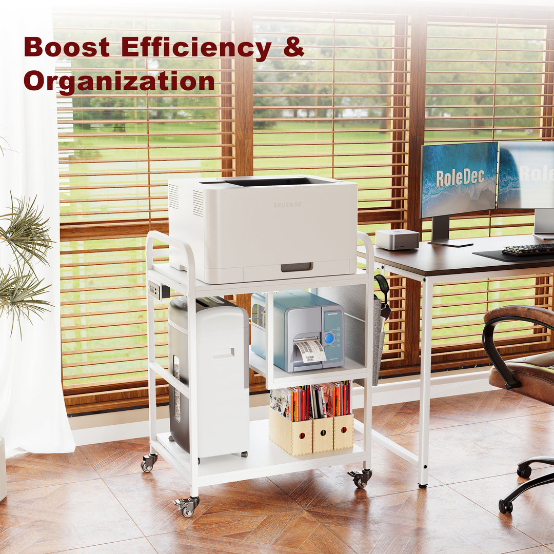 3 Tier Heavy-duty Printer Stand for Home Office