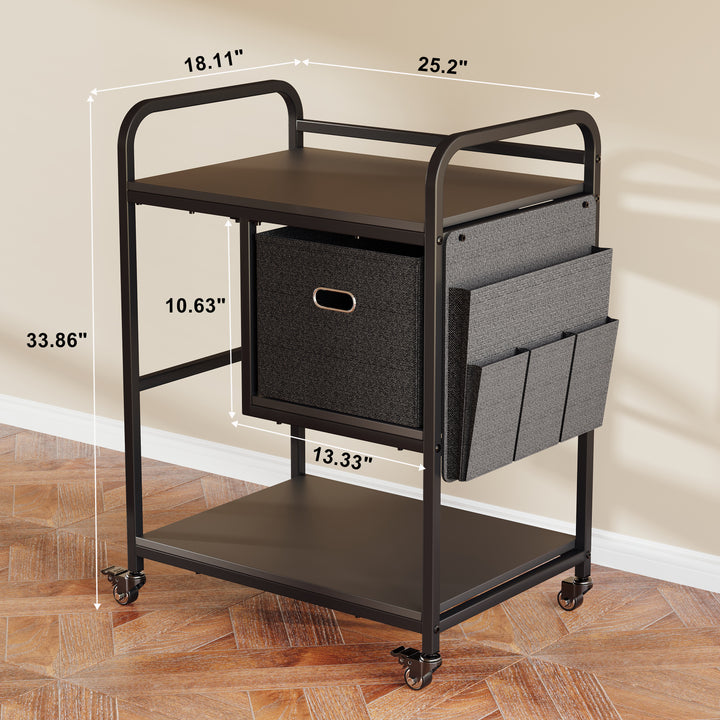 3 Tier Heavy-duty Printer Stand for Home Office