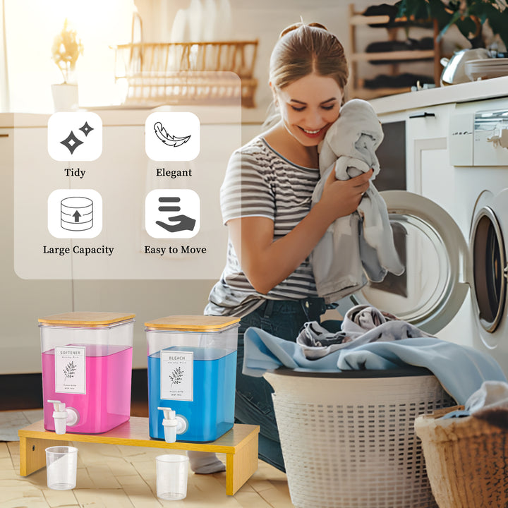 Liquid Laundry Detergent Dispenser Set