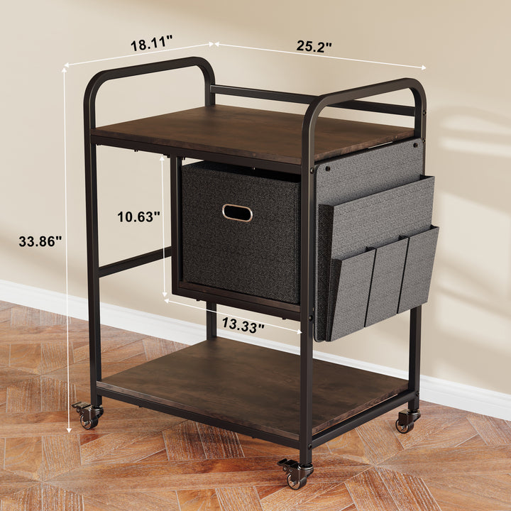3 Tier Heavy-duty Printer Stand for Home Office