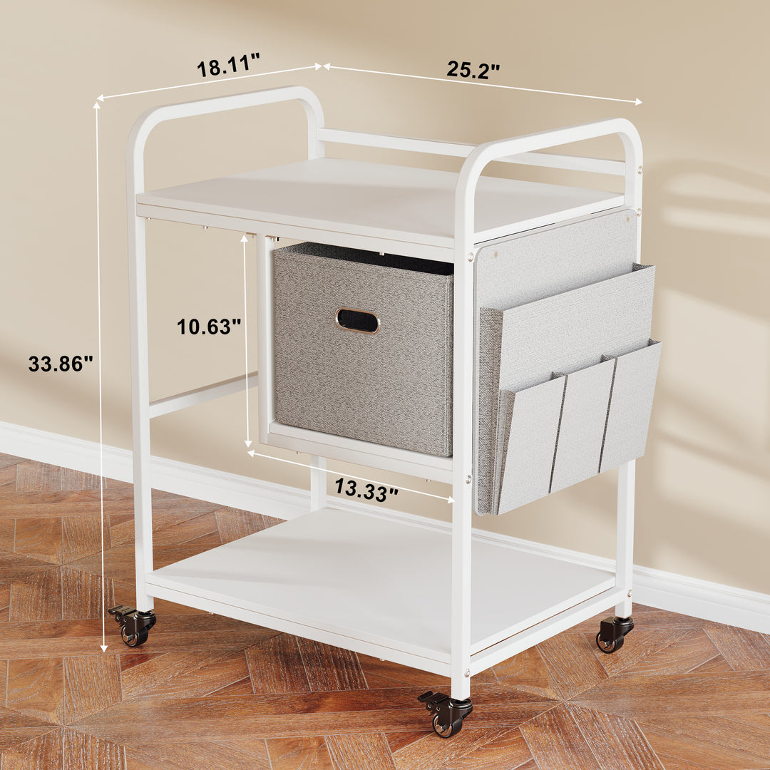 3 Tier Heavy-duty Printer Stand for Home Office